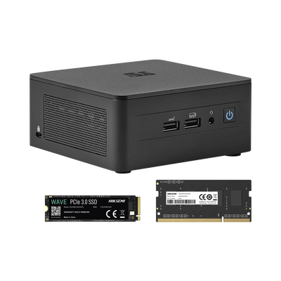 Mini PC Kit / Intel Core i7-1360P / 8 GB RAM / 256 GB SSD / HDMI Múltiples Pantallas / Formato Compacto