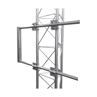 Brazo Uso Rudo para Torre STZ Galvanizado por Inmersión en Caliente de 170 x 60 cm Tubo 2" Ced 30.