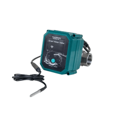 Válvula inteligente DN20 (3/4´´) conexión  Wifi 2.4 para control de agua / DC 5V / IP67