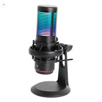 Microfono/manhattan/102674/micrófono De Condensador USB Con LED Rgb Y Cancelación De Ruido Manhattan