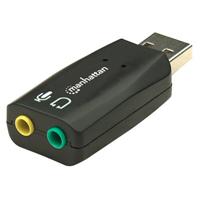 Convertidor Usb,manhattan,150859, 2.0 A Tarjeta Sonido 5.1 Manhattan