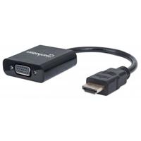 Convertidor,manhattan,151436,video HDMI A Svga, Bl Manhattan