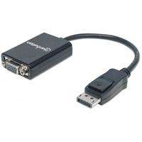 Adaptador Displayport,manhattan,151962, M A VGA H 15cm Manhattan