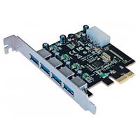 Tarjeta Usb,manhattan,152891, V3 Pci Express 4 Ptos Estandar-bracket Manhattan