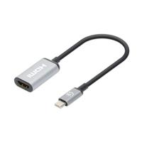 Convertidor,manhattan,153706,usb-c A HDMI H, 4k60hz Manhattan