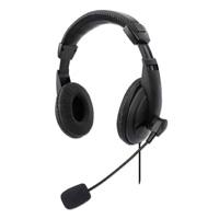 Audifonos Diadema, Manhattan,179843, USB Mediano, Control Integrado Manhattan