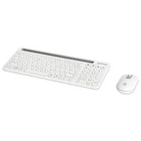 Teclados/manhattan/180580/kit De Teclado Y Mouse Inalámbricos Con Conexión Dual USB Y Bluetooth Manhattan