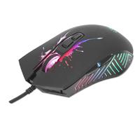Mouse Optico Gaming, Manhattan, 190220, 7 Botones, 7200 Dpi, LED Rgb, Negro Manhattan