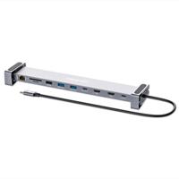 Docking/manhattan/190398/docking Station Usb-c 10 En 1 Con Mst Para Doble Monitor 4k Manhattan