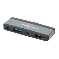 Docking/manhattan/190404/docking Station Usb-c 4 En 1 Adaptador Portátil Manhattan