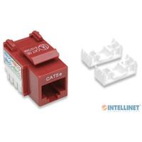 Jack,intellinet,210478, Cat 5e De Impacto Keystone Rojo Intellinet