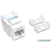 Jack,intellinet,210591, Cat 6 De Impacto (keystone) Blanco Intellinet