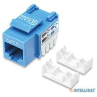 Jack Cat,intellinet,210737, 6 De Impacto (keystone) Azul Intellinet