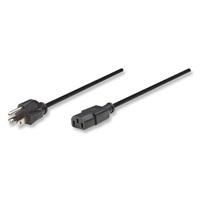 Cable Corriente,manhattan,300179, Cpu/mon-pared 1.8m