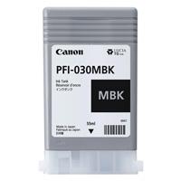 Tanque De Tinta Canon Pfi-030mbk Negro Mate, Capacidad 55 Ml, Compatible Ta-20,ta-30 Canon