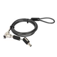 Candado Laptop , Manhattan, 440486 ,nano Llave 1.8mts Gris Manhattan