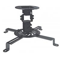 Soporte Proyector,manhattan,461184, P/techo Basico 13.5kg, Negro Manhattan