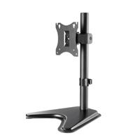 Soporte Monitor Manhattan ,462037, De Escritorio, 17 A 27 Con Un Peso De Hasta 7kg, Inclinacion /- 10 , Giro De /- 45 ,rotacion De /- 90 , Altura Ajustable Manhattan