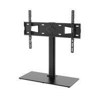 Soporte Tv,manhattan,462297, P/mesa 45kg, 32 A 65 Altura Ajustable, Base De Vidrio Manhattan