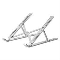 Soportes/manhattan/462600/soporte De Aluminio Para Laptop O Tablet Con Elevación Ajustable, Premium Manhattan