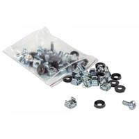 Gabinete 19,intellinet,713658, Tornilleria 100 Sets M6 Bote Intellinet