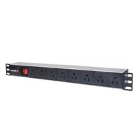 Barra Pdu,intellinet,713993, 8 Cont. Gab/rack 19, 1u, Contra Sobrecarga, On/off Intellinet