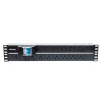 Barra Pdu,intellinet,714075, 15 Cont. Gab/rack 19, 2u, Contra Corto Circuito Intellinet
