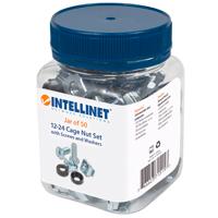 Gabinete 19 Intellinet,75157, Tornilleria 50 Sets 12-24 Bote Intellinet