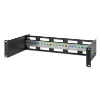 Kit De Carril Din , Intellinet, 716345, Ajustable Para Rack 19, 2u Intellinet