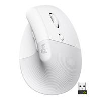 Mouse Logitech Lift Vertical Ergo Optico Inalambrico Bt Logi Bolt Easy-switch Blanco Logitech