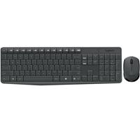 Teclado Y Mouse Logitech Mk235 Inalambrico Receptor USB (español) Gris Logitech