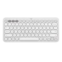 Teclado Logitech Pebble Keys 2 K380s Blanco Inalambrico Easy-switch Bluetooth Logi Bolt No Incluido. (español) Logitech