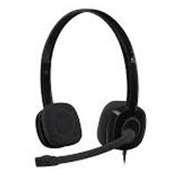 Audifonos Diadema Logitech H151 Control De Volumen Jack 3.5mm Negro Logitech