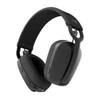Audifonos Diadema Logitech Zone Vibe 100 Inalambricos Recargables Control De Audio Negro Logitech