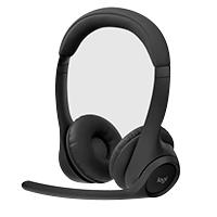 Audifonos Diadema Logitech Zone 300 Inalambricos Bluetooth Recargable Type C Negro Logitech