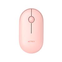 Mouse Acteck Optimize Edge Mi460 / Inalambrico / Receptor USB / Laser / Click Silencioso / 1500 Dpi / Rosa / Ac-934107 Acteck