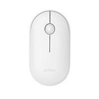 Mouse Acteck Optimize Edge Mi460 / Inalambrico / Receptor USB / Laser / Click Silencioso / 1500 Dpi / Blanco / Ac-934114 Acteck