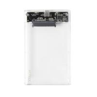 Carcasa Case Enclosure Para Disco Duro Acteck Armor Clear Hc440 / SSD 2.5 / Conexion USB C / SATA / Transparente / Ac-934695 Acteck