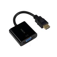 Adaptador Acteck Shift Plus Av400 / HDMI A VGA / 20 Cm / 4k / Negro / Ac-934756 Acteck