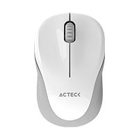 Mouse Acteck Optimize Trip Mi480 / Inalambrico / Receptor USB / Laser / Click Silencioso / 1600 Dpi / Blanco / Ac-934886 Acteck