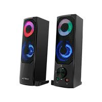 Bocinas Acteck Elant Brick As450 / Alambrica / 6 W Rms / USB - 3.5mm / Iluminacion LED / Sonido Estereo / Negro / Ac-935258 Acteck