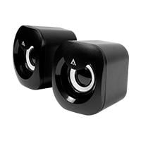 Bocinas Acteck / Esence Basic As215 / Alambrica / USB / Iluminacion LED / Negro / Ac-935272 Acteck