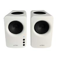 Bocinas Acteck Dynamic Exact Mini Bs475 / Inalambrica / 10 W Rms / Sonido Estereo 2.0 / Conexion Bluetooth - Aux / Control De Volumen / Indicador LED / Blanco / Ac-936378 Acteck