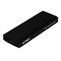 Carcasa Case Enclosure Acteck Armor PRO Hc660 / Disco Duro SSD M.2 / USB C 3.1 / 10 Gpbs / Protocolo Uasp - Trim / Max 4 TB / Aluminio / Negro / Ac-936453 Acteck