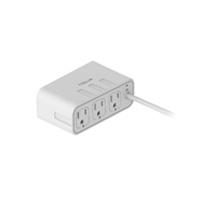 Cargador Acteck Energon Mate Ce676 / Extensin De Escritorio / 2 X USB / 2 X Tipo C / 3 X Contactos / Supresor De Picos / Blanco / Indicador LED / Resistente Al Fuego / 1.85 M / Ac-936521 Acteck