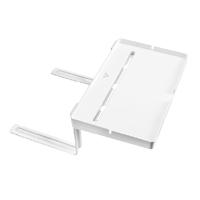 Soporte Acteck Vault Ease Bc424 / Soporte Para Cama Tipo Buro / Altura Ajustable / Metal / Hasta 15 Kg / Blanco / Ac-936606 Acteck