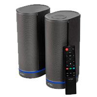 Bocinas Acteck Dynamic Exact X Bs660 / Inalambrica / Bluetooth Aux USB / 2 Canales 50 W Rms / 45hz- 20khz / Iluminacion LED / Negro / Ac-939812 Acteck
