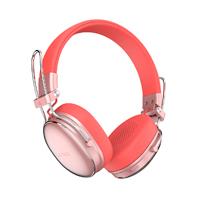 Audifonos Acteck Luxe Chic Hp710 / Diadema / Inalambricos / Bt 5.4 / Microfono Omnidireccional / 20 Hz A 20 Khz / Bateria 30 Hrs / Cancelacion De Ruido Hibrido / Salmon / Ac-940894 Acteck