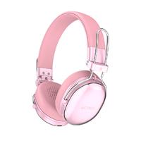 Audifonos Acteck Luxe Chic Hp710 / Diadema / Inalambricos / Bt 5.4 / Microfono Omnidireccional / 20 Hz A 20 Khz / Bateria 30 Hrs / Cancelacion De Ruido Hibrido / Rosa / Ac-940900 Acteck