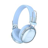 Audifonos Acteck Luxe Chic Hp710 / Diadema / Inalambricos / Bt 5.4 / Microfono Omnidireccional / 20 Hz A 20 Khz / Bateria 30 Hrs / Cancelacion De Ruido Hibrido / Azul / Ac-940917 Acteck